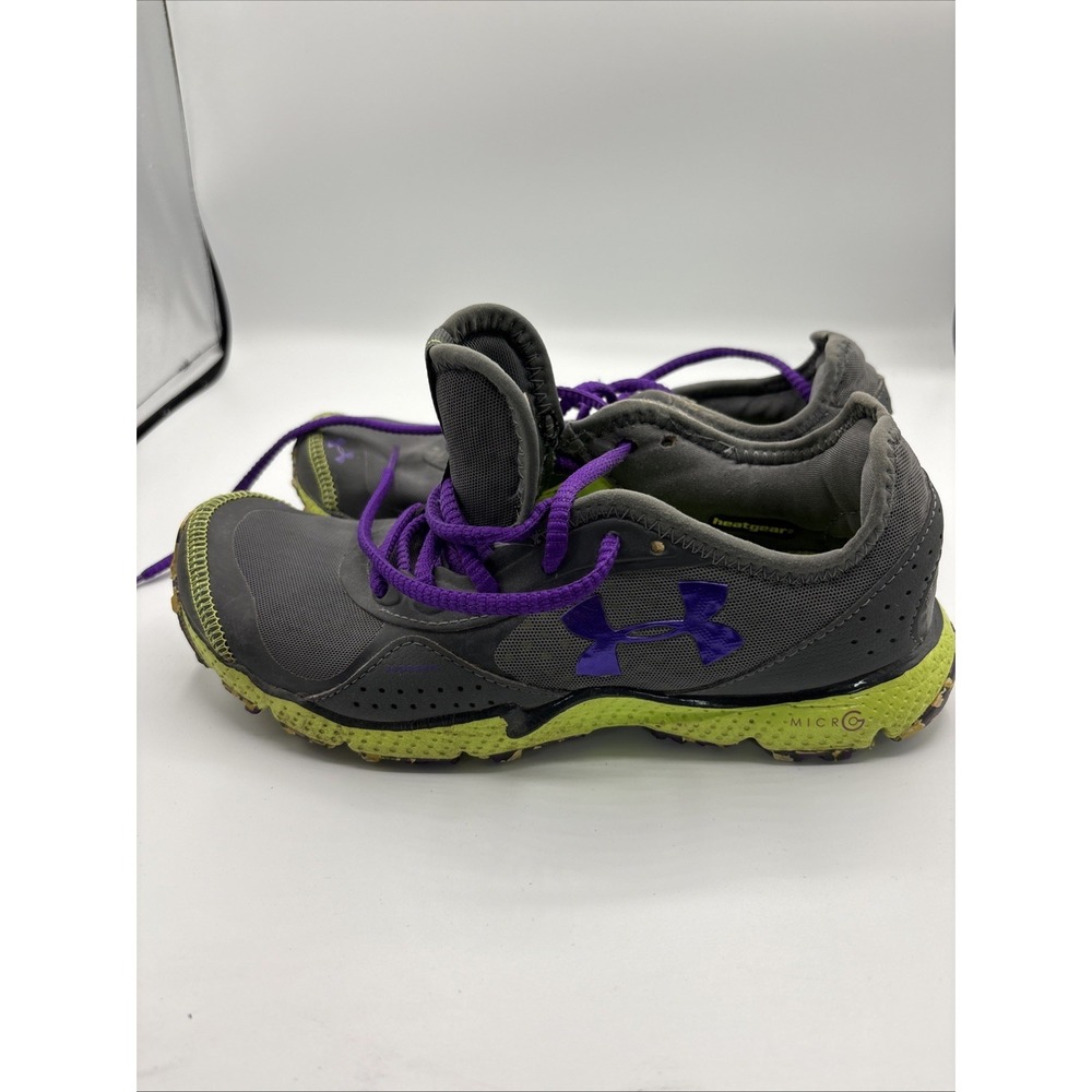 Under Armour Charged Bandit Trail GTX‎ Women's Yellow And Purple Size 7